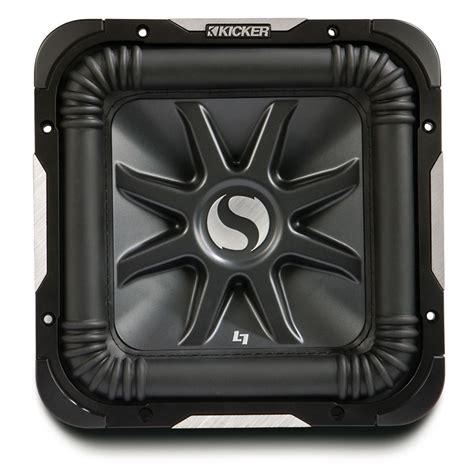 15 inch kicker subwoofer with box and amp